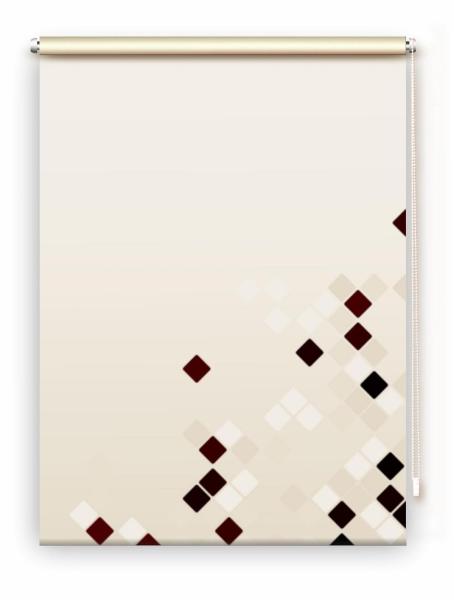 Rollo c-square dark tone  ➨ Extartiqe Rollo, Klemmfix Rollo, Fensterbild,  Sichtschutzrollo, Sonnenschutzrollo, Meer, Strand, Farbe, Breite 60cm, Breite 75cm, Breite 100cm, Breite 120cm,